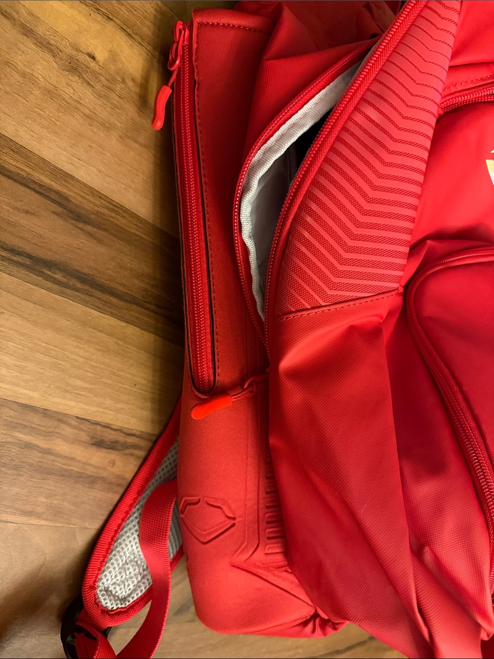 Evoshield Red Baseball Backpack - Picture 3 of 6